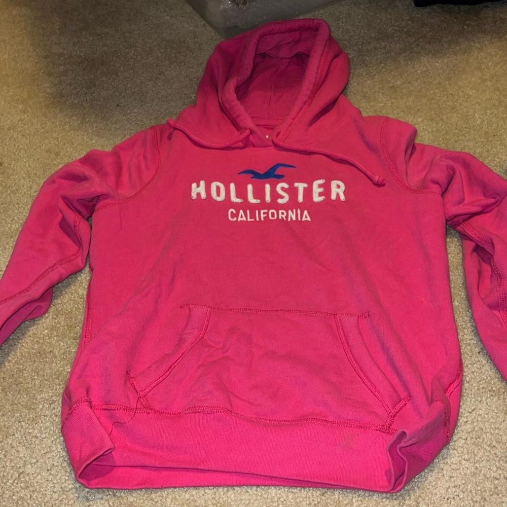 Hollister hoodie size large, used